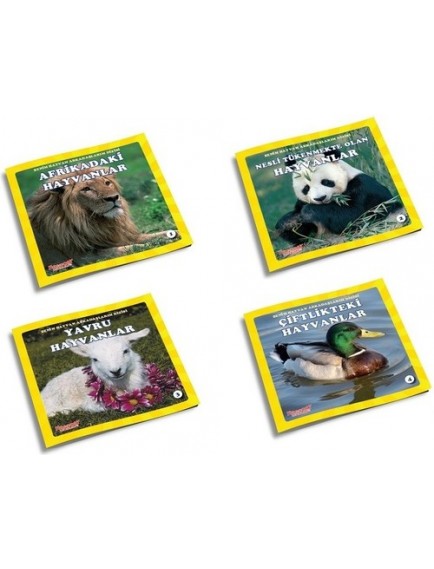 Benim Hayvan Arkadaşım (4 Kitap) - Kolektif - Yumurcak Yayınları