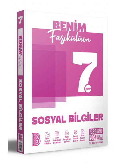 Benim Hocam Yayınları 7. Sınıf Sosyal Bilgiler Benim Fasikülüm 