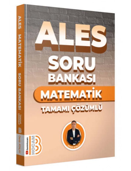 Benim Hocam Yayınları Ales Matematik Tamamı Çözümlü Soru Bankası 