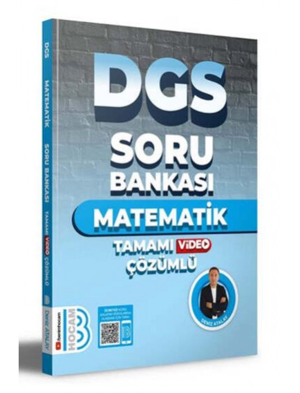 Benim Hocam Yayınları Dgs Matematik Tamamı Çözümlü Soru Bankası 