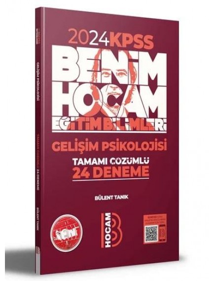 Benim Hocam Yayınları Kpss Eğitim Bilimleri Gelişim Psikolojisi Tamamı Çözümlü 24 Deneme 