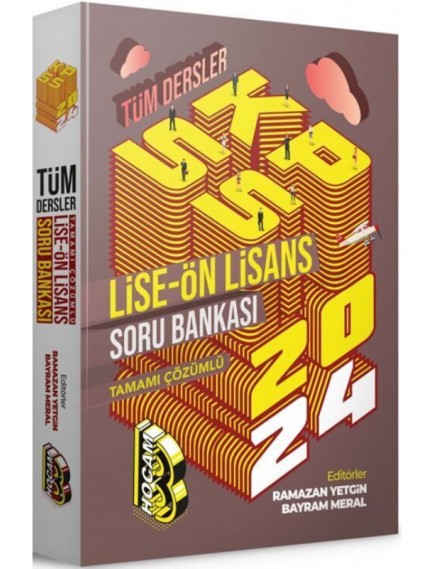 Benim Hocam Yayınları Kpss Lise Ön Lisans Tüm Dersler Tamamı Çözümlü Soru Bankası 