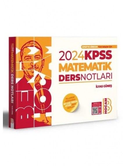 Benim Hocam Yayınları Kpss Matematik Video Ders Notları 