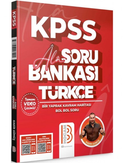 Benim Hocam Yayınları Kpss Türkçe Âlâ Soru Bankası 