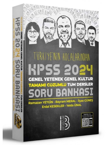Benim Hocam Yayınları Kpss Türkiye'Nin Hocalarından Tüm Dersler Tamamı Çözümlü Soru Bankası 