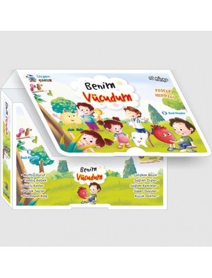 Benim Vücudum Serisi (10 Kitap) Kutulu 1.Ve 2. Sınıf - Kolektif - Üçgen Yayınları