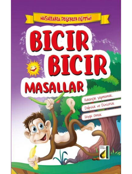 Bıcır Bıcır Masallar (Ciltli) - E.Testa - Damla Yayınları