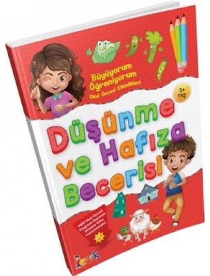 Düşünme ve Hafıza Becerisi / Büyüyorum Öğreniyorum - Kolektif - Bıcırık Yayınları