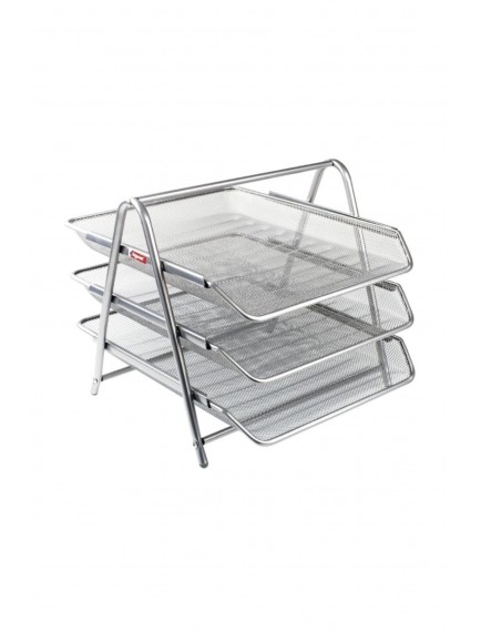 Bigpoint Silver Metal Perfore Evrak Rafı Bp413-11