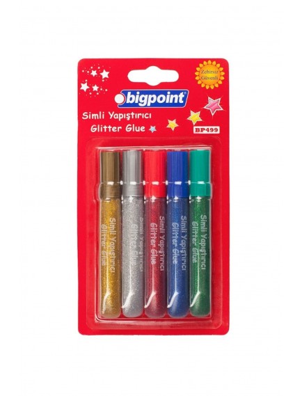 Bigpoint 5'Li 10,5Ml Blister Simli Yapıştırıcı Bp499