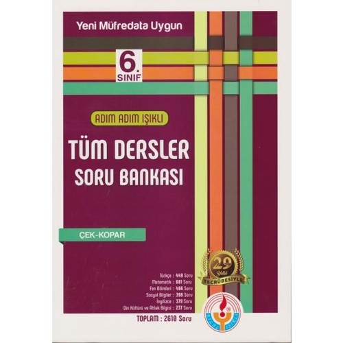 Bilal Işıklı Yayınları 6. Sınıf Tüm Dersler Soru Bankası