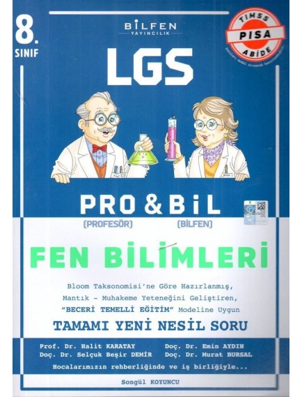 Bilfen Yayınları 8. Sınıf Fen Bilimleri Probil Soru Bankası