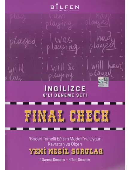 Bilfen Yayınları 8. Sınıf İngilizce Son Kontrol Deneme