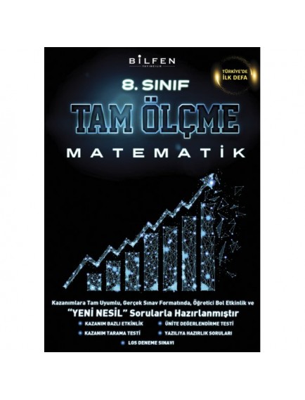 Bilfen Yayınları 8. Sınıf Matematik Tam Ölçme (Yeni Nesil Sorular)