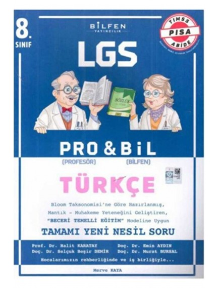 Bilfen Yayınları 8. Sınıf Türkçe Probil Soru Bankası