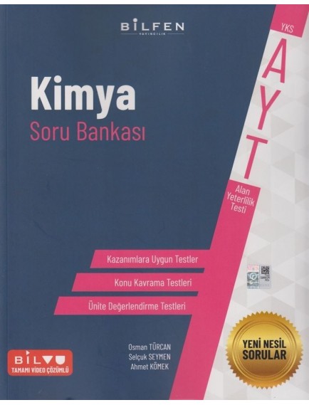Bilfen Yayınları Ayt Kimya Soru Bankası