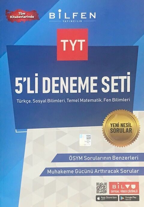 Bilfen Yayınları Tyt 5Li Deneme Seti