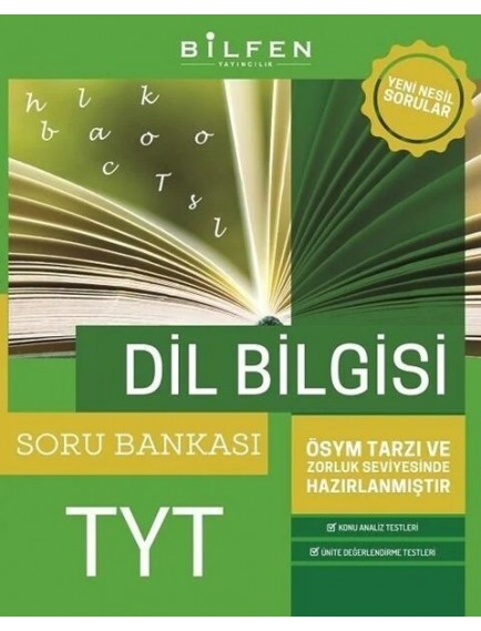 Bilfen Yayınları Tyt Dil Bilgisi Soru Bankası
