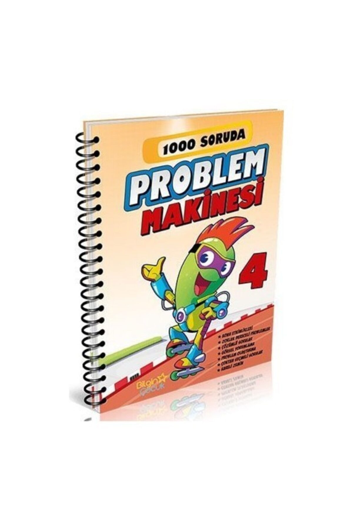 Bilgin Çocuk Yayınları 4. Sınıf 1000 Soruda Problem Makinesi