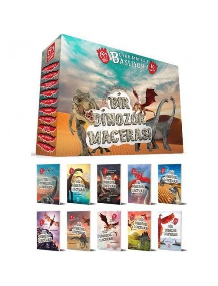 Bir Dinazor Macerası (10 Kitap) - Çayan Özvaran - Model Yayınları(23)