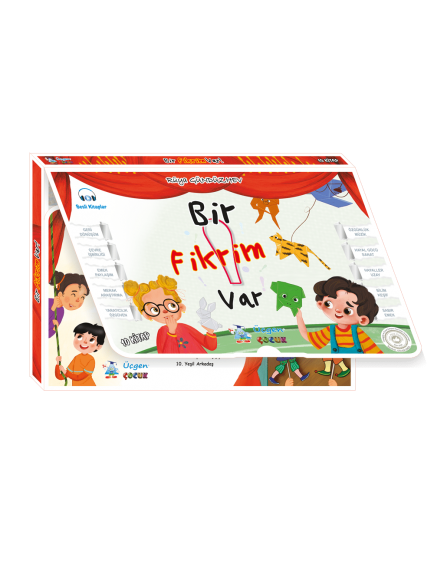 Bir Fikrim Var - 10 Kitap + Ek Kutulu -  Rüya Gündüzhev - Üçgen Yayınları