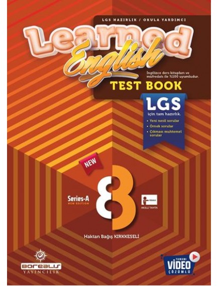 Borealis Yayınları 8. Sınıf Learned English Test Book