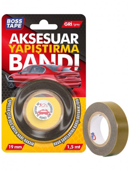 Boss Tape Oto Aksesuar Montaj Bandı 19Mmx1,5Mt Bt-09008