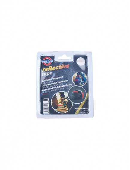 Boss Tape Reflektif Bant Kırmızı 35Mmx1,5Mt Bt-09003