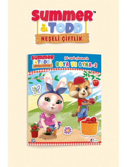 Boya Ve Oyna 2 - Zarife Üspolat Yazıcı - Mor Elma Yayınları