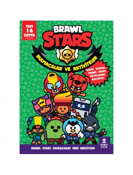Brawl Stars - Bulmacalar Ve Aktiviteler - Kolektif - Doğan Kitap