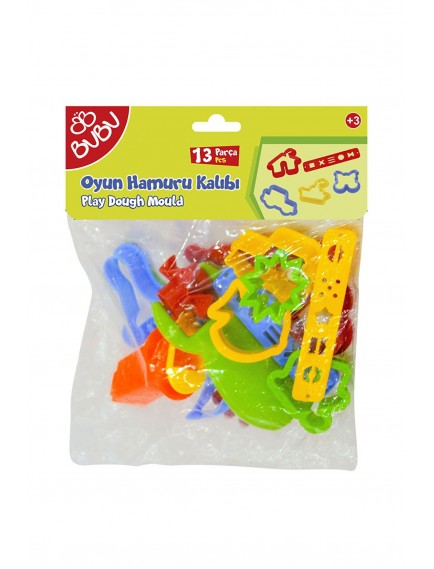 Bu-Bu Oyun Hamur Kalıbı 13 Parça Bubu-Hk0013