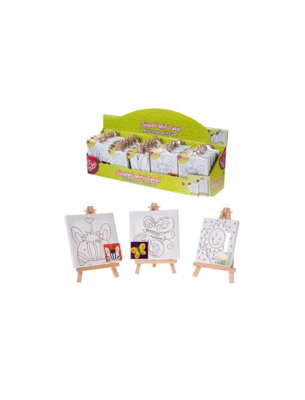 BU-BU ŞÖVALELİ MİNİ TUVAL 8X10 (1 ADET) 