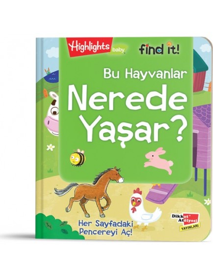 Bu Hayvanlar Nerede Yaşar? - Kolektif - Dikkat Atölyesi Yayınları