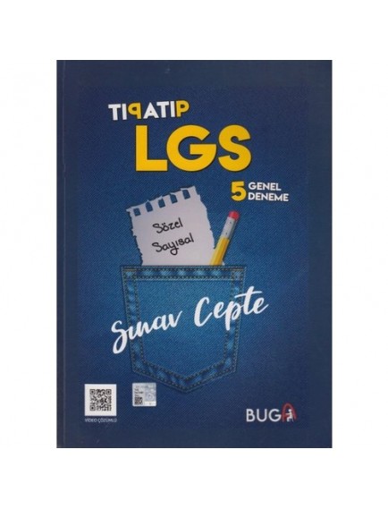 Buga Yayınları 8. Sınıf Lgs Tıpatıp 5'Li Deneme