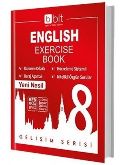 Bulut Eğitim Yayınları  8. Sınıf İngilizce Gelişim Soru Bankası