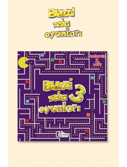 Buzzi Zeka Oyunları 3 - Zarife Üspolat Yazıcı - Mor Elma Yayınları