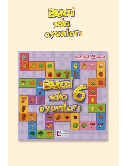 Buzzi Zeka Oyunları 6 - Zarife Üspolat Yazıcı - Mor Elma Yayınları