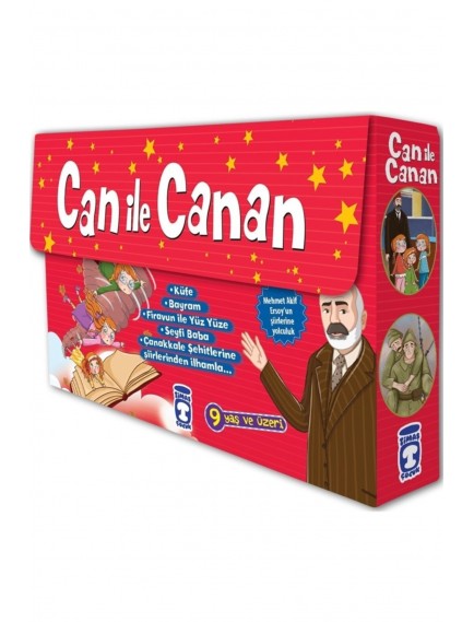 Can İle Canan Mehmet Akifi Seviyoruz (5 Kitap) - Nefise Atçakarlar - Timaş Çocuk Yayınları