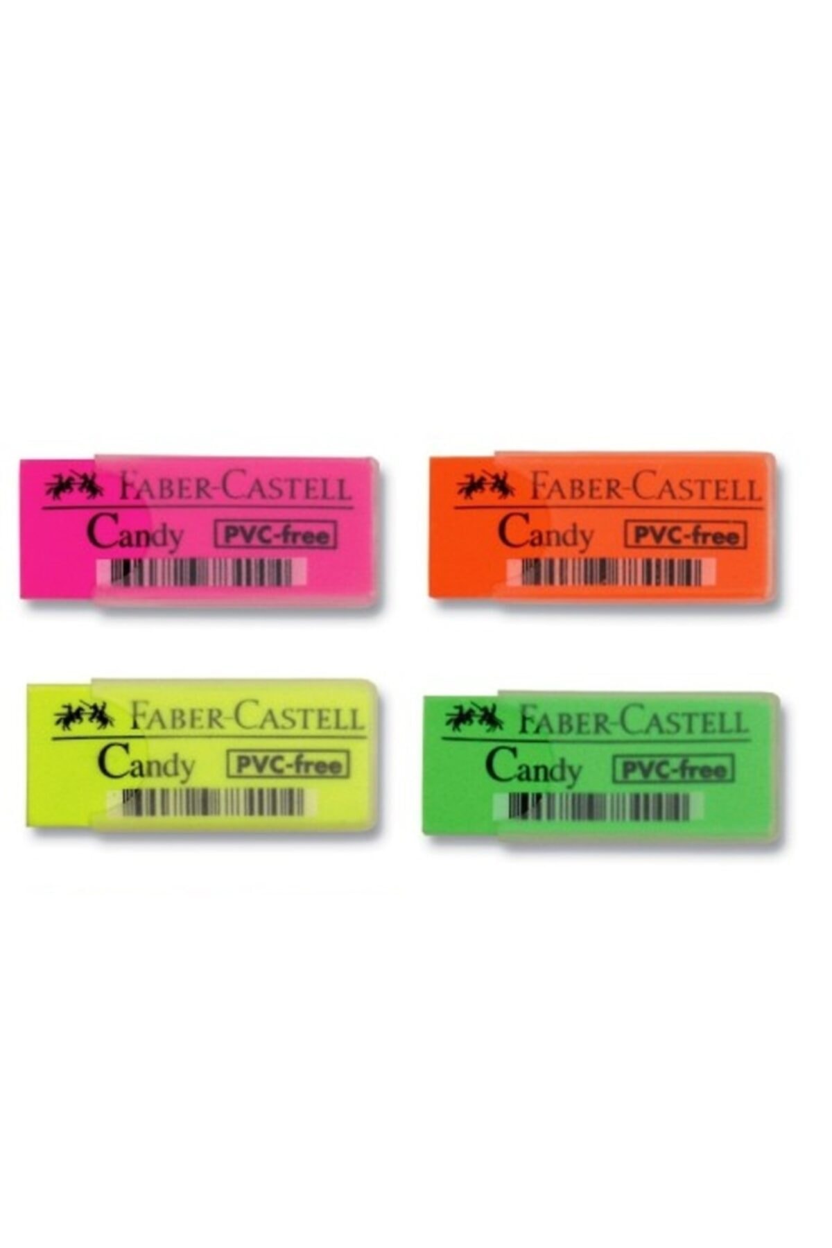 Faber-Castell Candy Plastik Kılıflı Silgi 784000