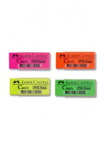 Faber-Castell Candy Plastik Kılıflı Silgi 784000