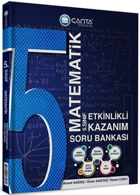 Çanta Yayınları 5. Sınıf Matematik Etkinlikli Kazanım Soru Bankası