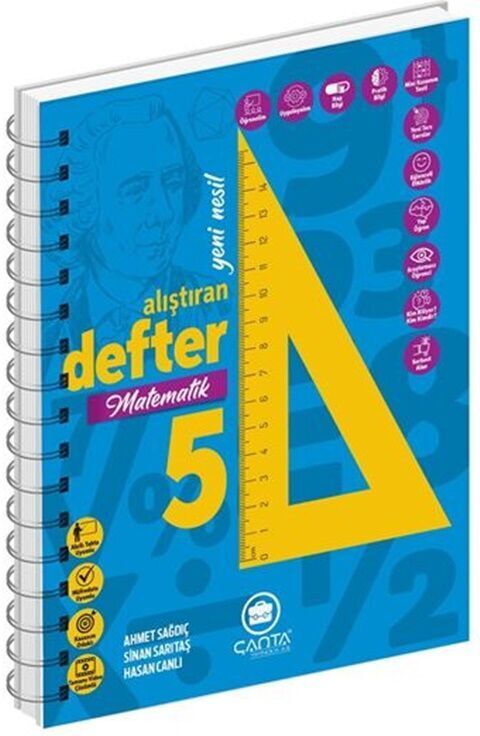 Çanta Yayınları 5. Sınıf Matematik Okula Yardımcı Alıştıran Defter