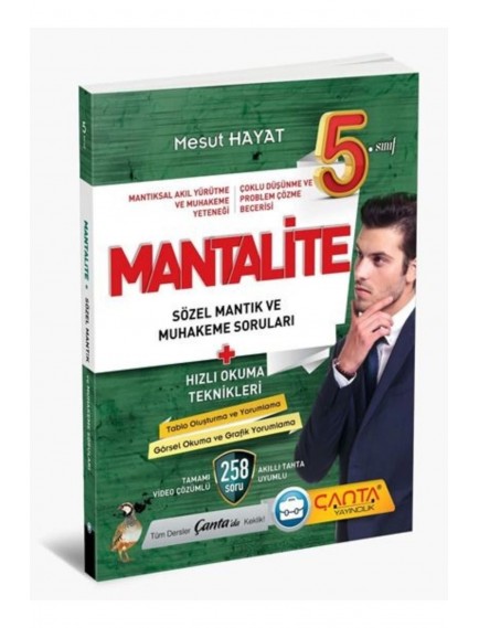Çanta Yayınları 5. Sınıf Yeni Nesil Sözel Mantık Ve Muhakeme 