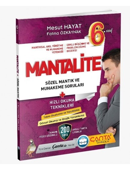 Çanta Yayınları 6. Sınıf Sözel Mantık Ve Muhakeme Yeni Nesil