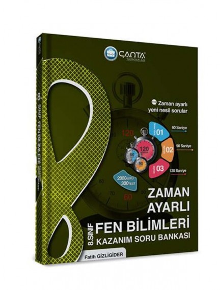 Çanta Yayınları 8. Sınıf Fen Bilimleri Kazanım Soru Bankası