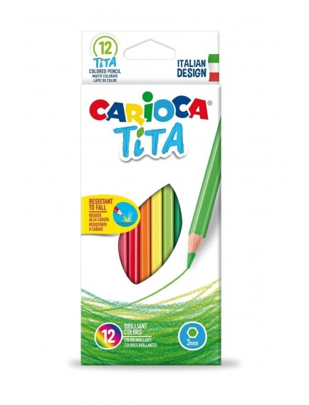 Garioca Tita 12 Renk Kuru Boya Kalemi 42793