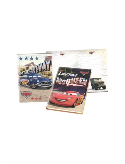Keskin Color 104 Yaprak 14X20 Cars Kilitli Hatıra Defteri 310210-33