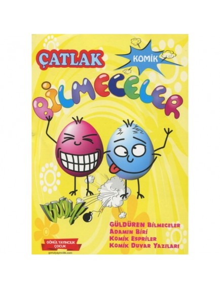 Çatlak Komik Bilmeceler - Kolektif - Gönül Yayınları Çatlak Komik Bilmeceler - Kolektif - Gönül Yayınları
