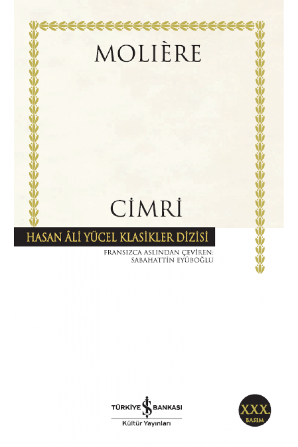 Cimri (Karton Kapak) - Moliere - İş Bankası Kültür Yayınları