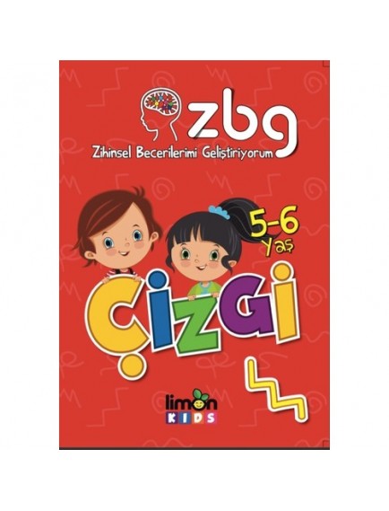 Çizgi (5 6 Yaş) / Zihinsel Becerilerimi Geliştiriyorum - Kolektif - Limon Kids Yayınları